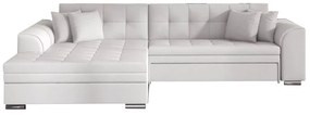 SORENTO ágyazható sarok ülőgarnitúra, 294x80x196 cm, soft 017/white, balos