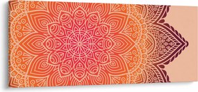Kép - mandala art (120x50 cm)