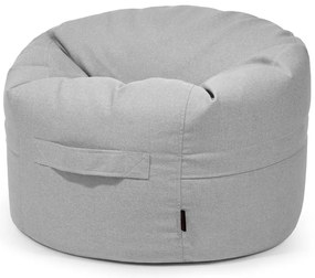 Világosszürke gyerek babzsákfotel Roll 80 – SLOWDOWN