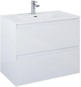 Elita Split szekrény 80x45.8x63.5 cm Függesztett, mosdó alatti fehér 169088