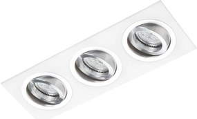 Lumifall ALCAZAR LMF.AZ543WC Beépíthető spotlámpa 3x50W/G5,3/MR16 lub GU10