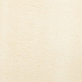HUARTE krémszínű rövid szálú puha és mosható szőnyeg Ø 80 cm