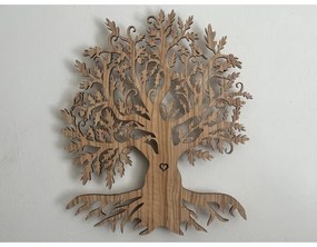 Li-Go 5747/DUB2 - LED fali dekoráció LED/10W/230V 45x55 cm tölgy