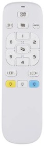 Globo Bozan 03655 távirányítós mennyezeti ventilátoros lámpa, 32W LED, 2700K-6500K, 120-1200 lm