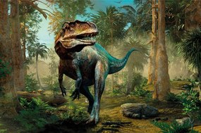 Öntapadó tapéta dinoszauruszok területe
