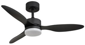 Globo Blackwell 03608 távirányítós mennyezeti ventilátoros lámpa, 20W LED, 2700K-6500K, 170-800lm