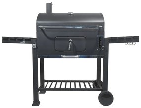 Royal Grande XXL fekete faszenes grillsütő - Cattara