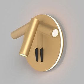 Maytoni C176-WL-01-6W-MG - LED Fali spotlámpa IOS LED/9W/230V arany