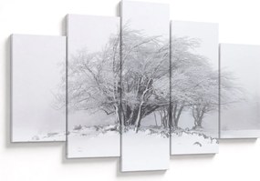 Kép - fehér tél (150x105 cm)