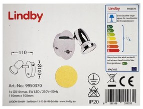 Lindby Lindby - LED Fali spotlámpa ARMINIUS 1xGU10/5W/230V LW0870