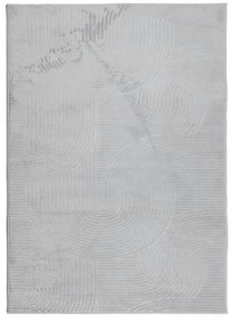 IZA szürke rövid szálú skandináv stílusú szőnyeg 200 x 280 cm