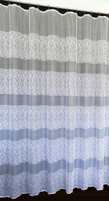 Mg Függöny jacquard 618/140 Fehér 250cm Minőség 0,5m