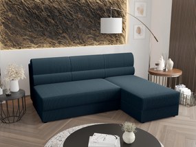 Sarok ülőgarnitúra Radiant L1 (sötétkék) (J). Akció -18%. 1057446