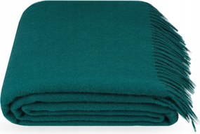 Gyapjú Takaró Gyapjú 100% Új-Zéland gyapjú Sötéttürkiz 140×200 cm