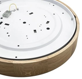 Brilagi - CARVALHO LED mennyezeti lámpatest LED/36W/230V, tölgy, átm. 47,5 cm