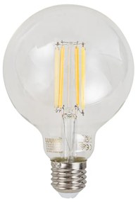 5 db Okos E27 Dimmelhető LED Izzó G95 Átlátszó 7W 806lm 2700-6500K