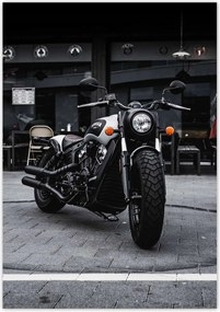 Poszterek 70x100 Indián motorkerékpár Klasszikus