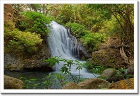 Poszterek keretben 60x40 Vízesés Tájképek