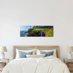 Kép - Múlafossur vízesés (órával) (90x30 cm)