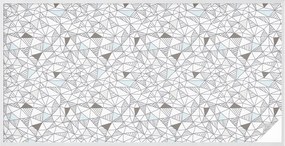 Ablaküveg fólia Adatvédelem Absztrakt formák 200x100 cm