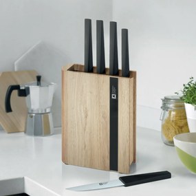 Amefa amerikai 5 db-os konyhai késkészlet blokkban