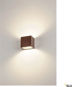 SLV 1002034 SITRA Modern Kültéri Fali Lámpa Rozsdás LED IP44
