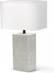 Aigostar Kerámia éjjeli lámpa E14 fehér