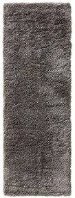Shaggy rug Ricky Charcoal 70x200 cm
