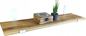 Loft falra akasztható polc tölgy 120cm x 25cm