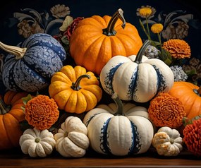 Poszter 60x50cm Őszi gazdagság