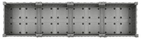 polipropilén magaságyás 160 x 40 x 23 cm