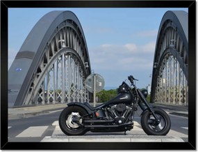 Poszterek keretben 40x30 Harley Davidson Motorkerékpár