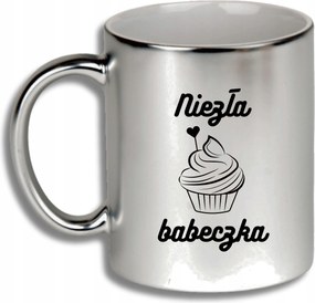 Ezüst Bögre Ajándék Különböző Alkalmakra Szép Muffin