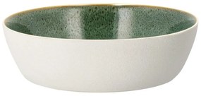 Fehér-zöld kőedény tálka 850 ml Gastro White/Green – Bitz