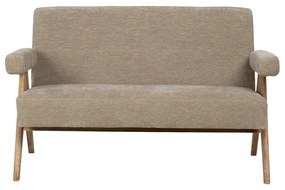 Bézs zsenília kanapé 134 cm Rest – Ixia