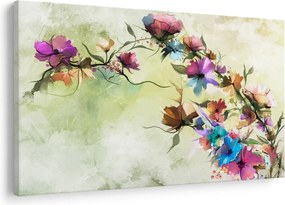 Kép - Virág festménye (90x60 cm)
