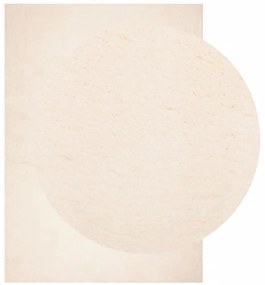 HUARTE bézs rövid szálú puha és mosható szőnyeg 200 x 280 cm