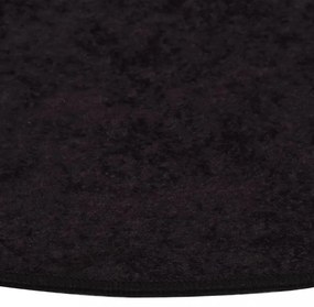 antracitszürke csúszásmentes mosható szőnyeg φ 120 cm