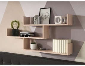 Fali polc TRIO 55x119 cm Sonoma tölgy