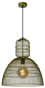 Lucide 78395/01/33 - Csillár zsinóron GASSET 1xE27/60W/230V zöld