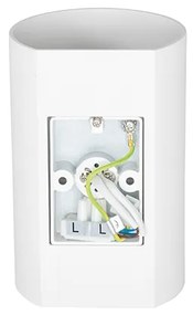 Kerek dizájn fali lámpa fehér - Sabbir