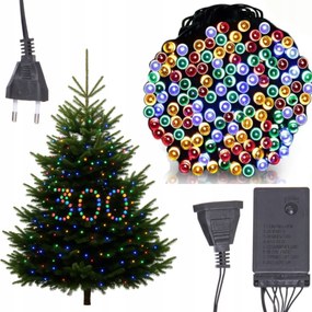Karácsonyfa Lámpák Erős 300 Led Többszínű Programozó
