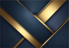 Fotótapéta Levelek Absztrakt Arany Hálószoba Nappali Tapéta Flizelina 250x175