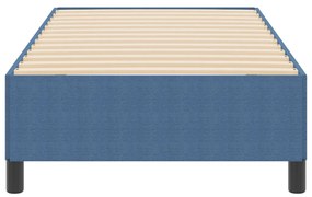 Ágykeret Kék 100x200 cm Corduroy Szövet