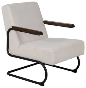 Bézs zsenília fotel Industra – Ixia