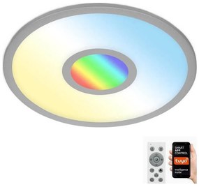 Brilo Brilo -LED RGB Dimmelhető mennyezeti lámpa CENTRO LED/24W/230V Wi-Fi Tuya + távirányító BL1892