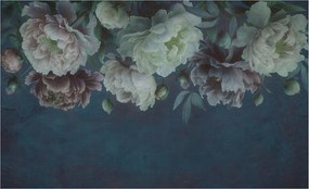 Divatos Flizelin Tapéta Fali Furnér Virágos elegancia 416x254 Ragasztó