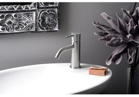 Sapho - Mosdó csaptelep MINIMAL 15,8 cm rozsdamentes acél