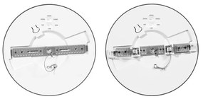 Ecolite WPCB2-18W/HF/CR - LED Panel érzékelővel LEXA LED/6/12/18W/230V