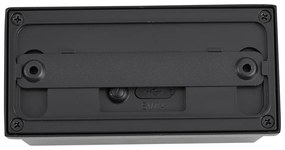 Fali lámpa fekete 4 lépéses szenzor mágneses LED-del újratölthető - Batt